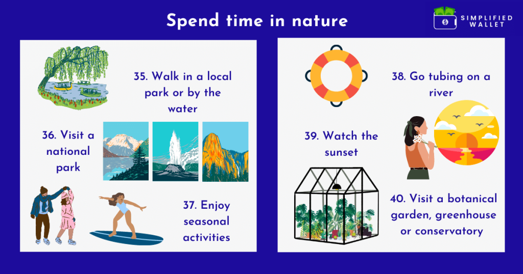Spend time in nature